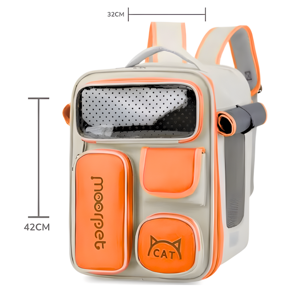 Maleta Mochila para mascotas PECTY para paseo y viaje — imagen 3