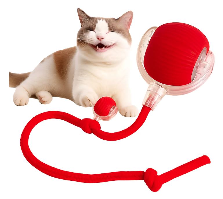 Pelota Inteligente para Gatos — Diversión Automática sin que Estés en Casa