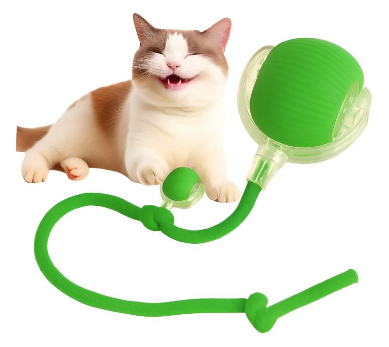 Pelota Inteligente para Gatos — Diversión Automática sin que Estés en Casa