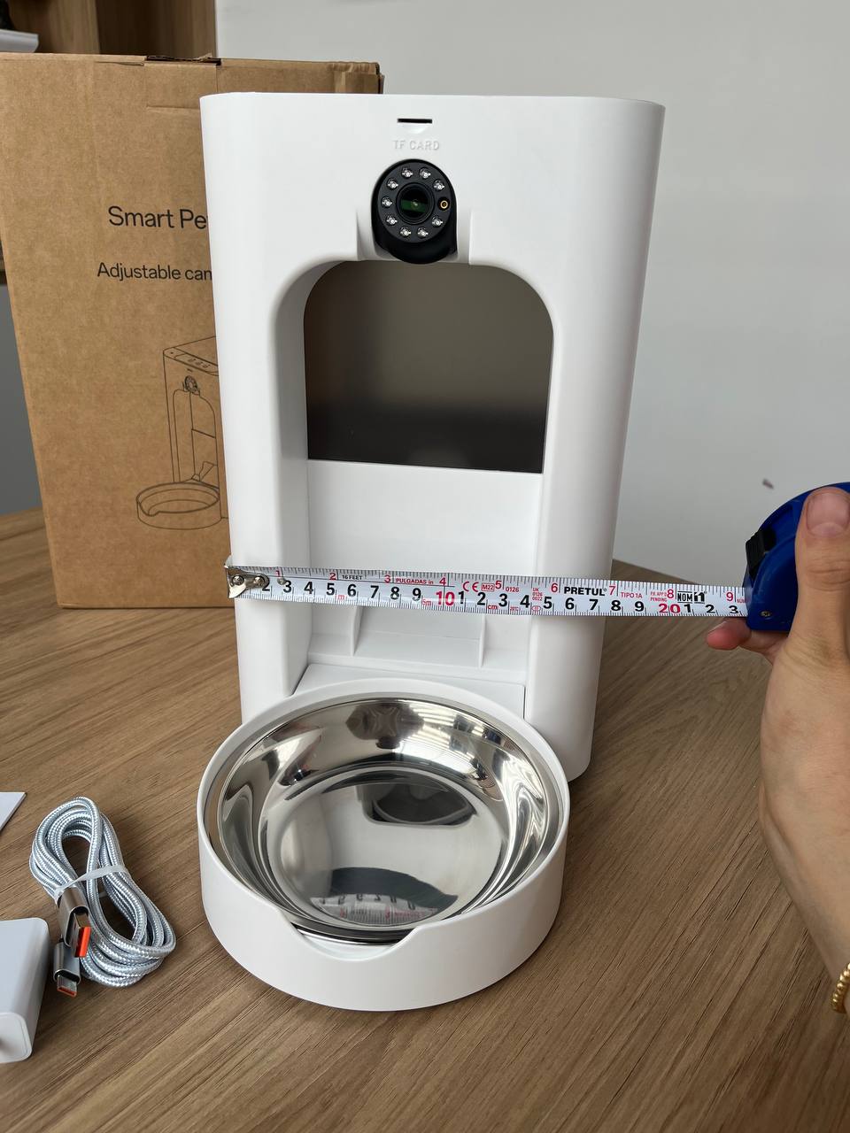 Comedero Inteligente con Cámara para Mascotas — Alimenta y Vigila a tu Peludo desde el Celular
