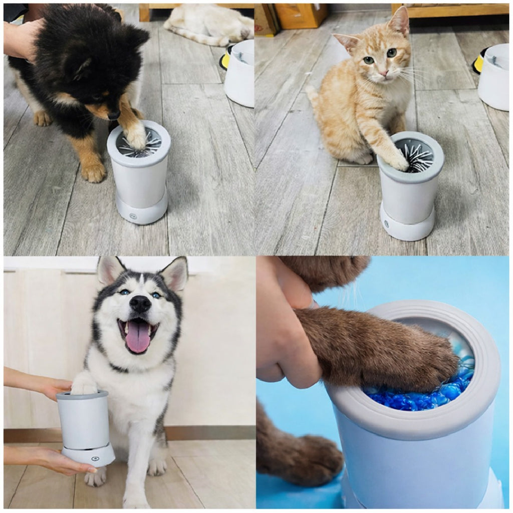 Limpiador Automático de Patas — Adiós al Barro en Tu Casa en 30 Segundos
