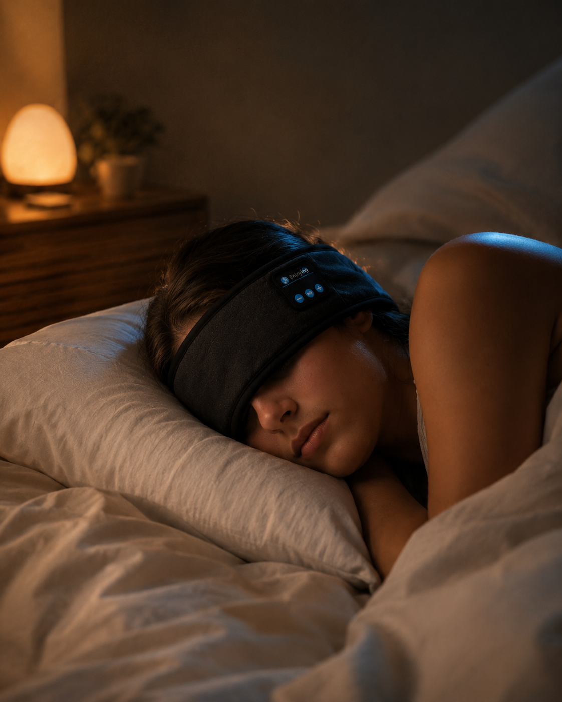 Diadema Unisex Bluetooth para Dormir — Audio + Antifaz 2 en 1