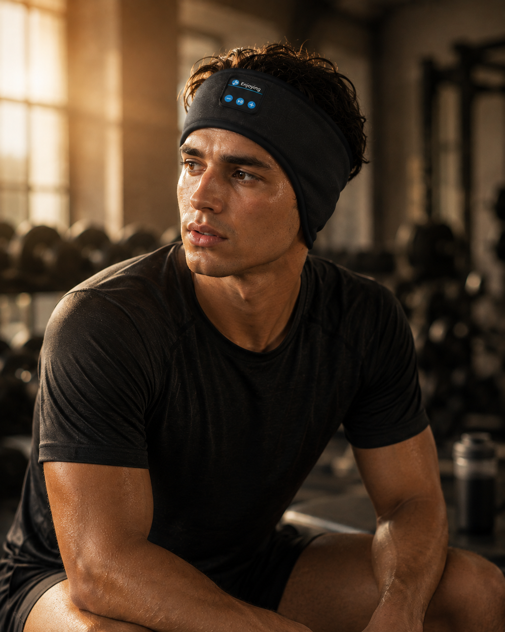 Diadema Unisex Bluetooth para Dormir — Audio + Antifaz 2 en 1