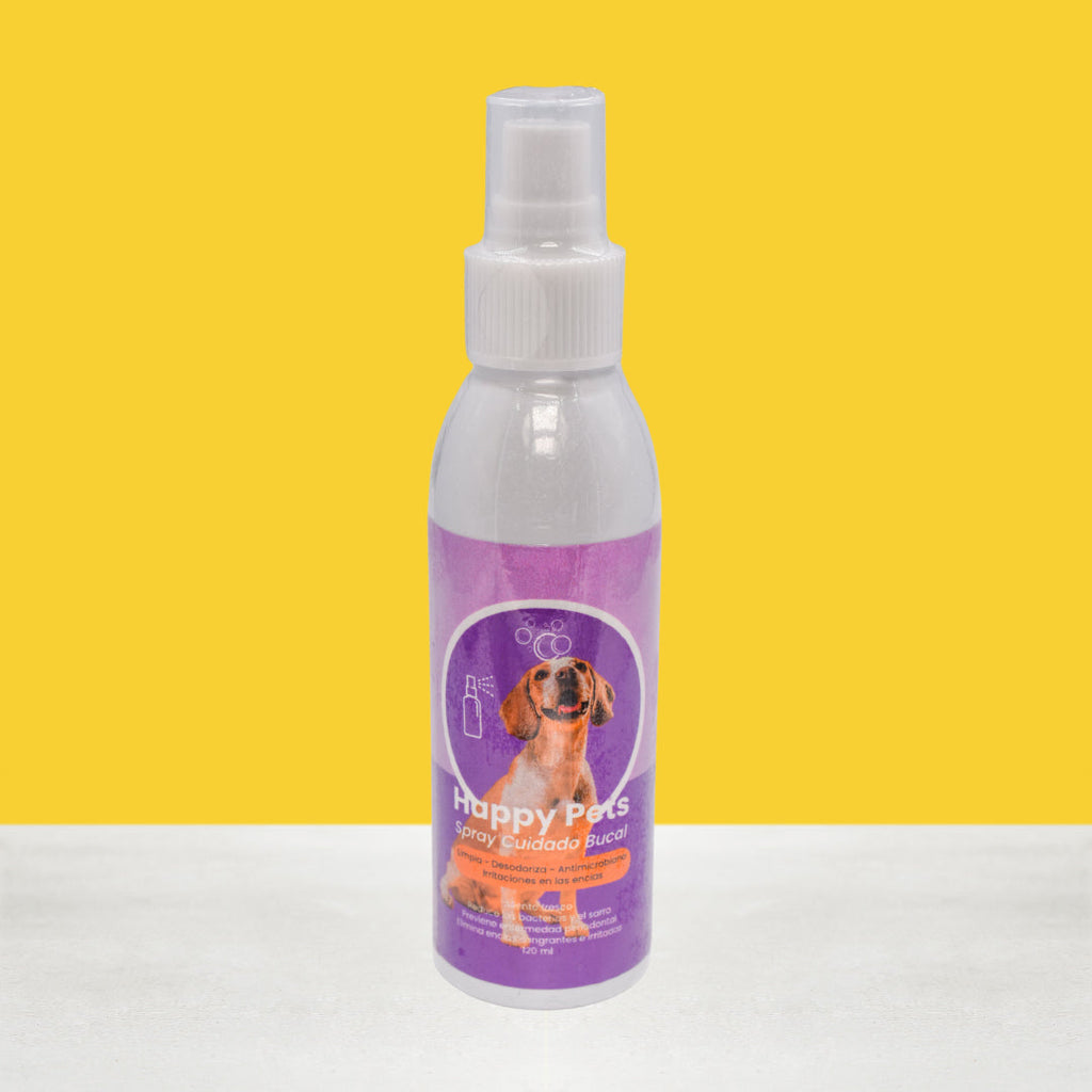 Spray bucal PECTY para perros y gatos, frasco de 120 ml